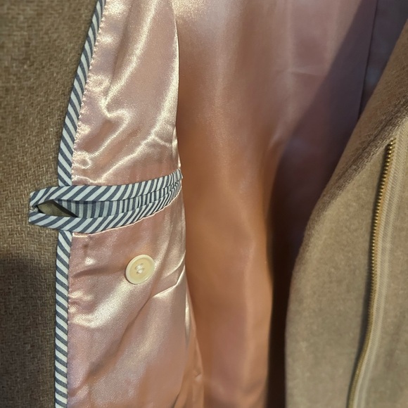 J.Crew Italian Stadium Cloth Wool Coat by Nello Gori – Size 4 - Picture 5 of 9